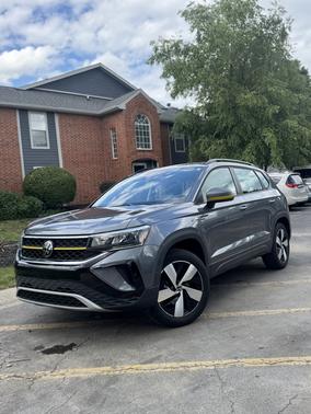 Gray 2024 Volkswagen Taos S 4MOTION