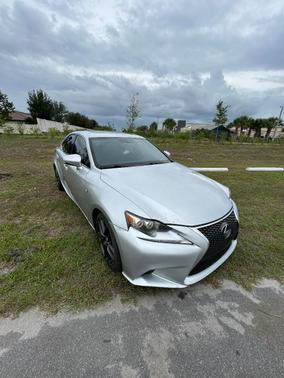 Silver 2015 Lexus IS 250 Base