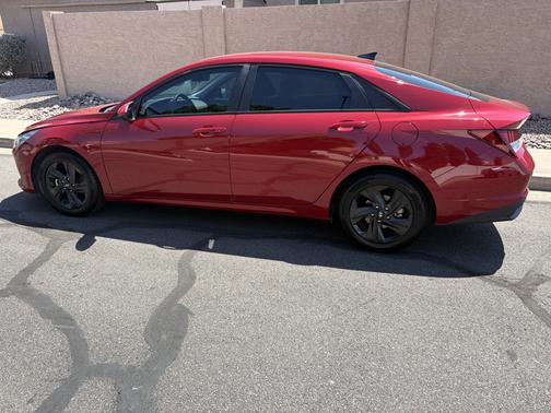 Red 2023 Hyundai ELANTRA SEL
