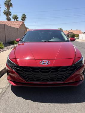 Red 2023 Hyundai ELANTRA SEL