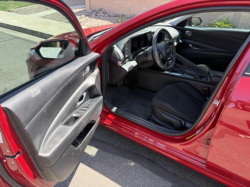 Red 2023 Hyundai ELANTRA SEL