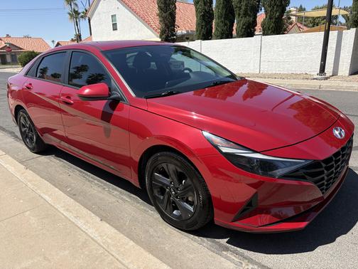 Red 2023 Hyundai ELANTRA SEL