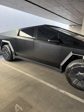 Black 2024 Tesla Cybertruck Cyberbeast