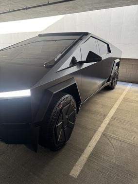 Black 2024 Tesla Cybertruck Cyberbeast