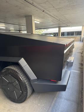 Black 2024 Tesla Cybertruck Cyberbeast