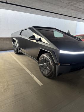 Black 2024 Tesla Cybertruck Cyberbeast