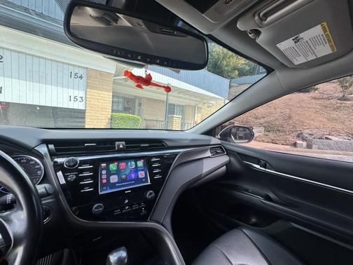 White 2020 Toyota Camry SE Nightshade