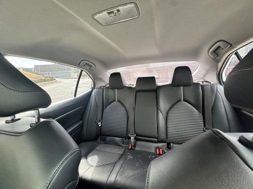 White 2020 Toyota Camry SE Nightshade
