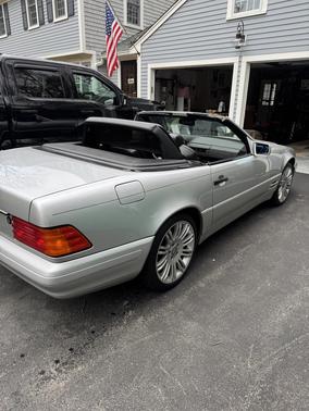 Silver 1998 Mercedes-Benz SL-Class SL500 Roadster