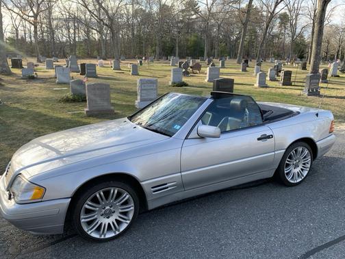 Silver 1998 Mercedes-Benz SL-Class SL500 Roadster