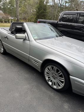 Silver 1998 Mercedes-Benz SL-Class SL500 Roadster