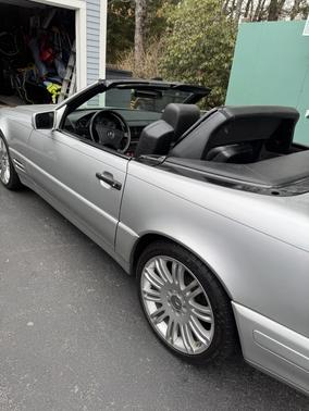 Silver 1998 Mercedes-Benz SL-Class SL500 Roadster