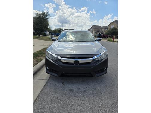 Silver 2017 Honda Civic EX