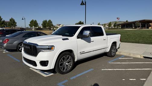 White 2025 RAM 1500 Tungsten