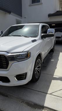 White 2025 RAM 1500 Tungsten