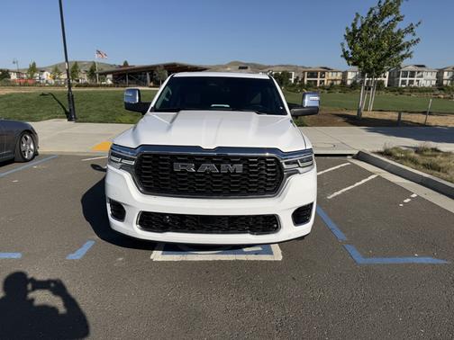 White 2025 RAM 1500 Tungsten