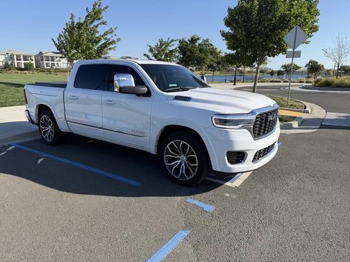White 2025 RAM 1500 Tungsten