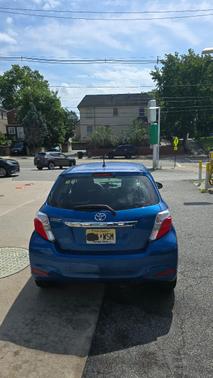 Blue 2012 Toyota Yaris LE