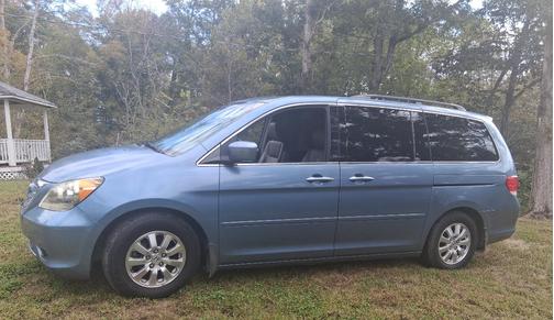 Blue 2008 Honda Odyssey EX-L