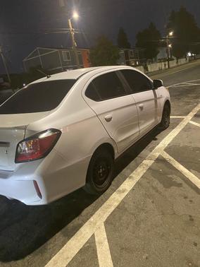 White 2022 Mitsubishi Mirage G4 ES