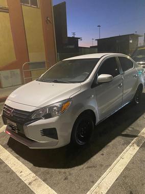 White 2022 Mitsubishi Mirage G4 ES