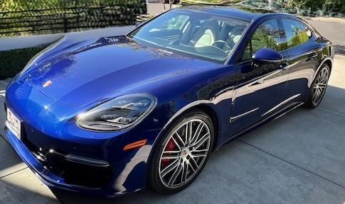 Blue 2020 Porsche Panamera Panamera GTS