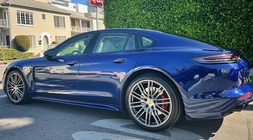 Blue 2020 Porsche Panamera Panamera GTS