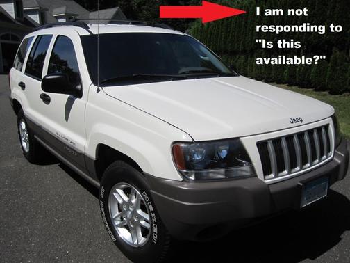 White 2004 Jeep Grand Cherokee Laredo