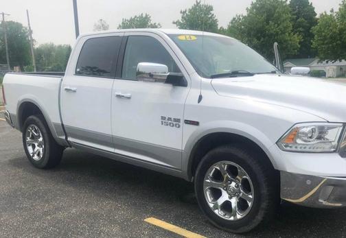 White 2014 RAM 1500 Laramie
