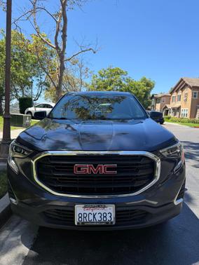 Blue 2018 GMC Terrain SLE