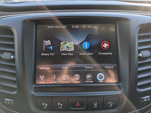 Black 2016 Chrysler 200 C
