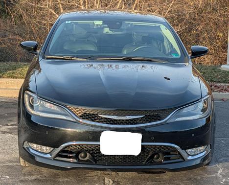 Black 2016 Chrysler 200 C