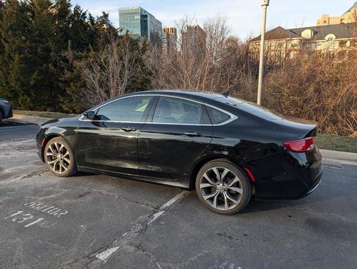 Black 2016 Chrysler 200 C