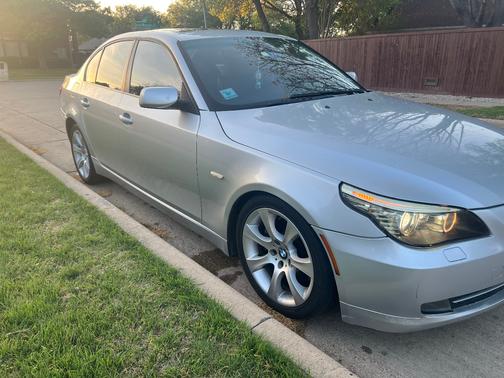 Silver 2008 BMW 535 i