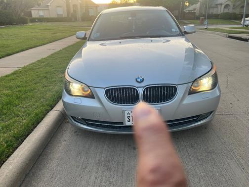 Silver 2008 BMW 535 i