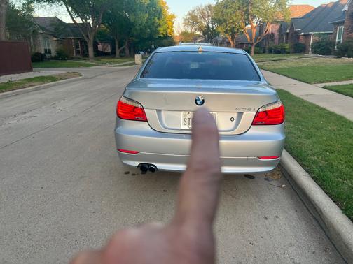 Silver 2008 BMW 535 i