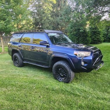 Blue 2021 Toyota 4Runner TRD Off Road