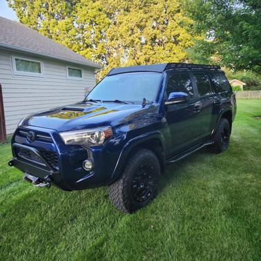 Blue 2021 Toyota 4Runner TRD Off Road