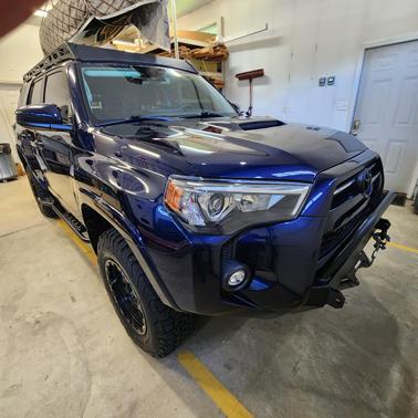 Blue 2021 Toyota 4Runner TRD Off Road
