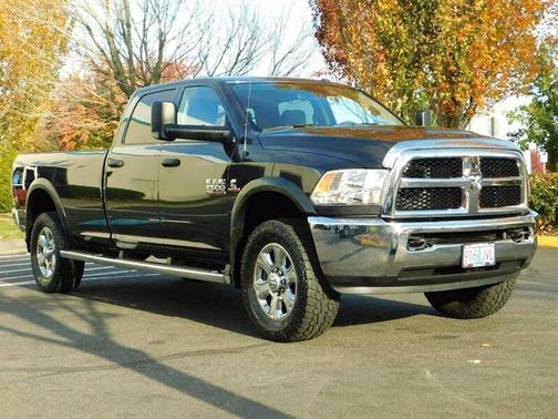 Black 2017 RAM 2500 Tradesman