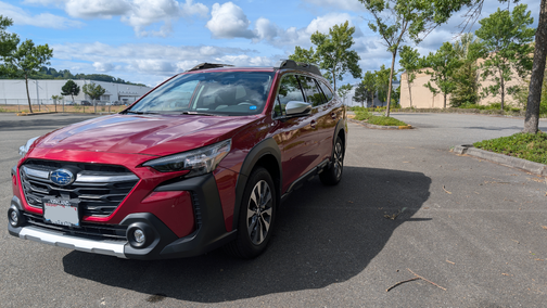 Red 2025 Subaru Outback Touring XT
