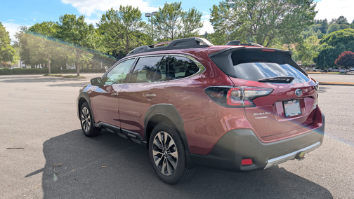 Red 2025 Subaru Outback Touring XT