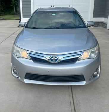 Silver 2012 Toyota Camry Hybrid XLE