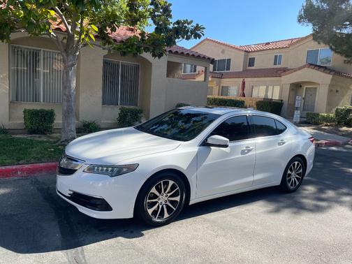 White 2015 Acura TLX Base