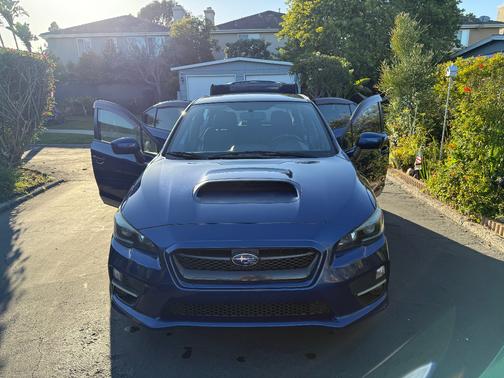 Blue 2015 Subaru WRX Base