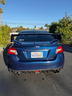 Blue 2015 Subaru WRX Base