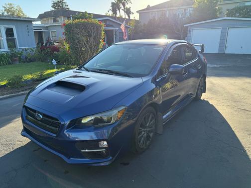 Blue 2015 Subaru WRX Base