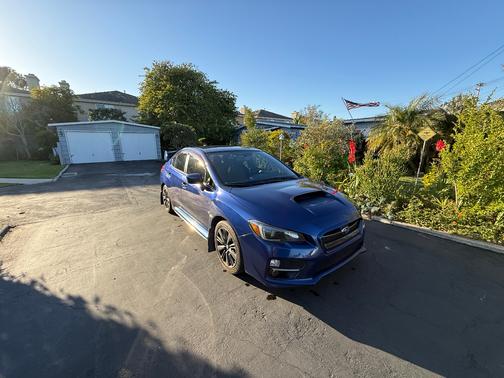 Blue 2015 Subaru WRX Base
