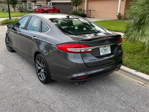 Gray 2018 Ford Fusion Sport