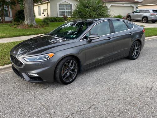 Gray 2018 Ford Fusion Sport